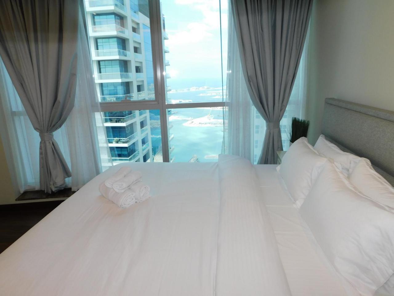 Luton Vacation Homes - The Marina Torch - Sea View - 64Ab07 Dubai Exteriör bild